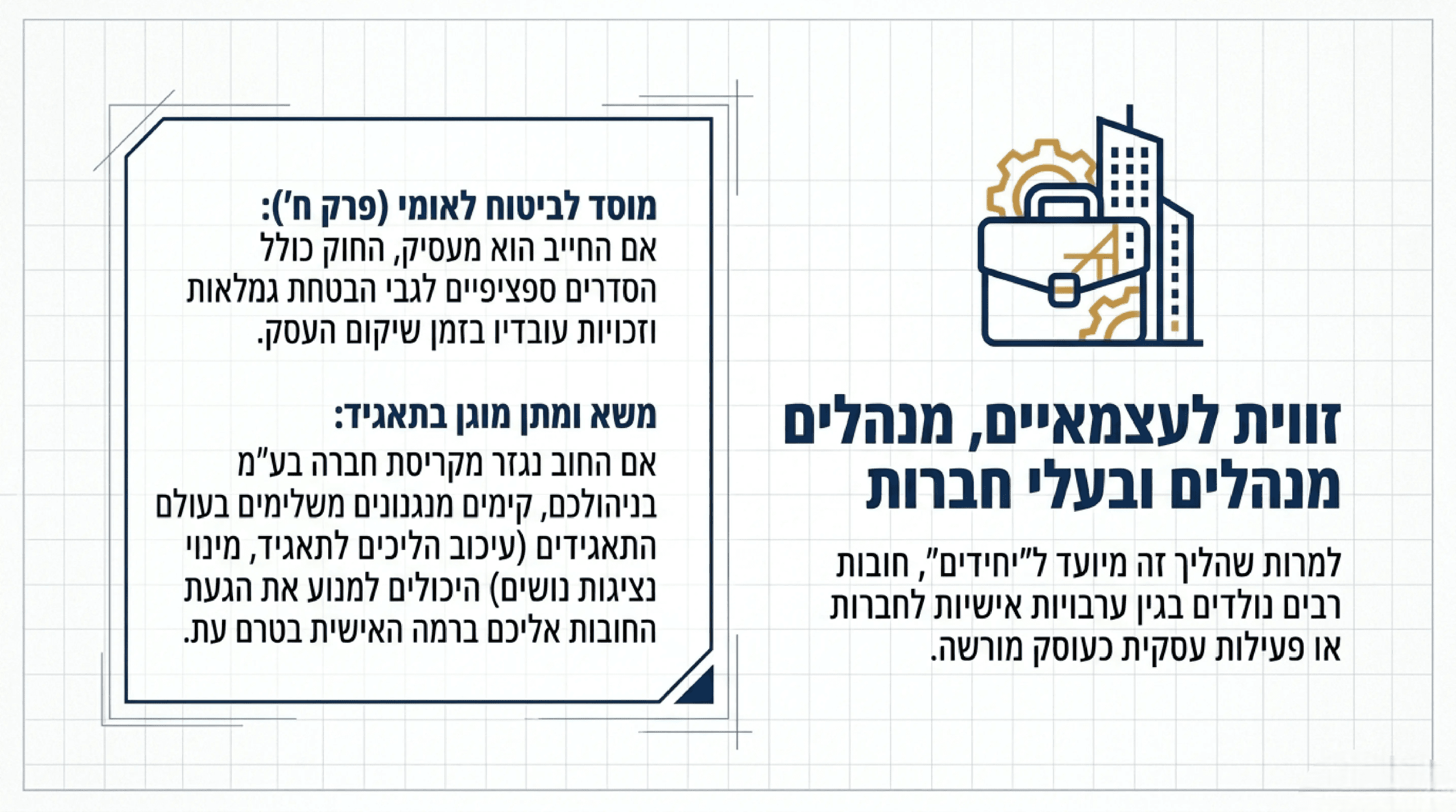 מדריך חדלות פירעון-עצמאים