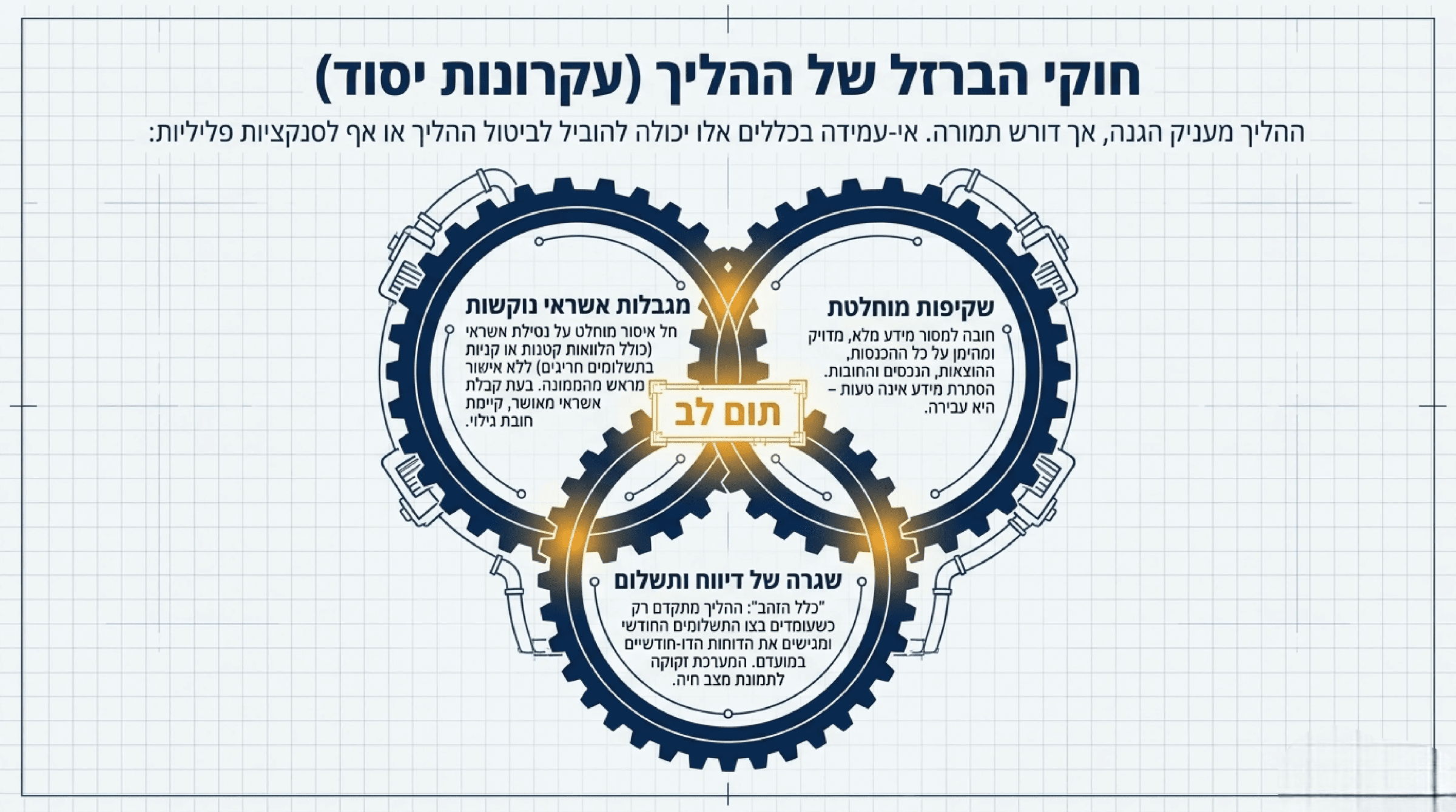 חדלות פירעון -עקרונות ההליך